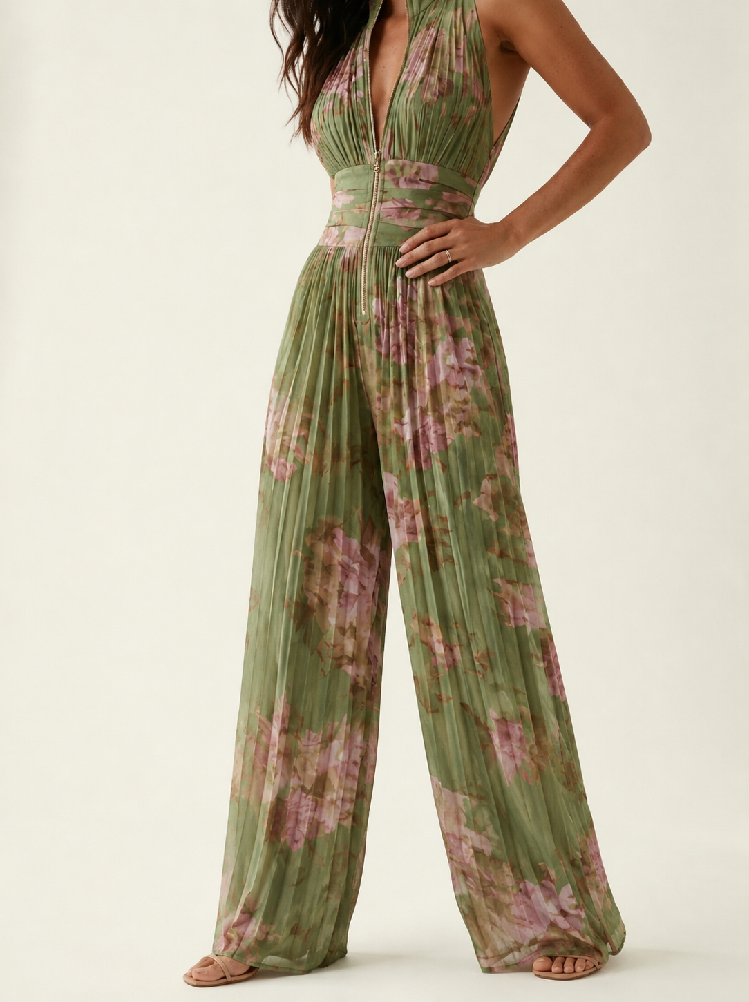 CAROLINA | Mono Floral Plisado