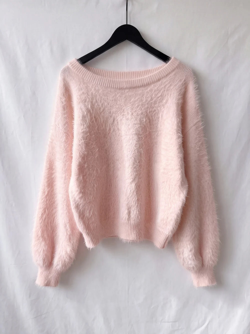 LARA | Jersey de Punto Efecto Pelo