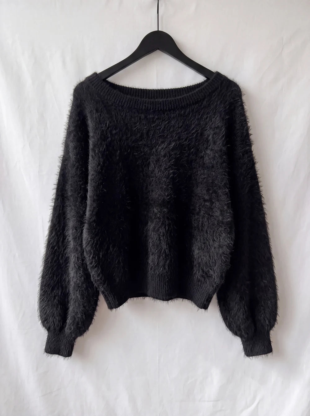 LARA | Jersey de Punto Efecto Pelo