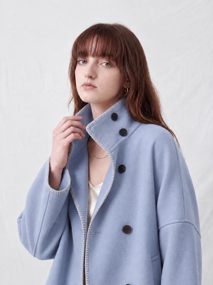 LIVIA | Chaqueta de Abrigo con Cuello Alto