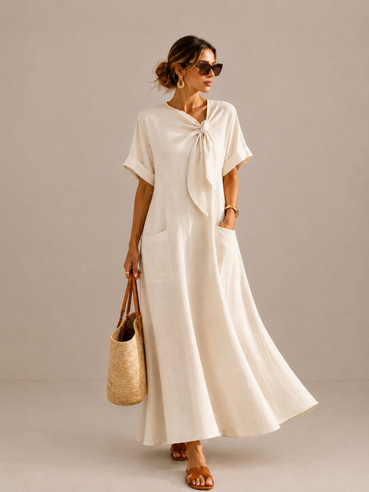 MAIA | Vestido elegante con bolsillos