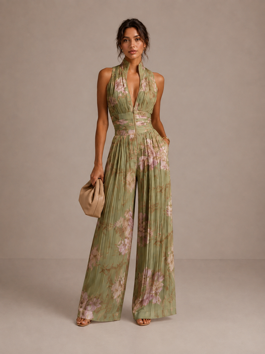 SOFIA | Mono Floral Plisado