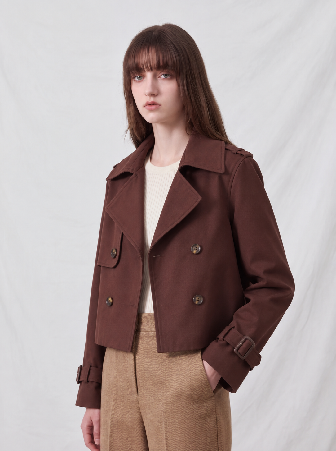 MILA | Trench Corto Cruzado