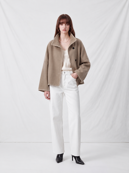 LIVIA | Chaqueta de Abrigo con Cuello Alto