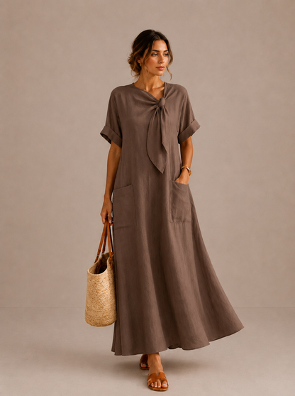 MAIA | Vestido elegante con bolsillos