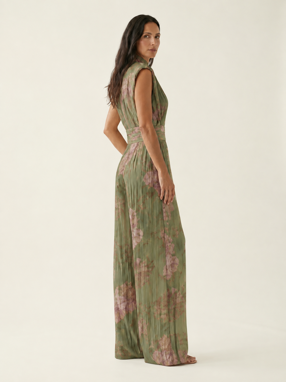 CAROLINA | Mono Floral Plisado