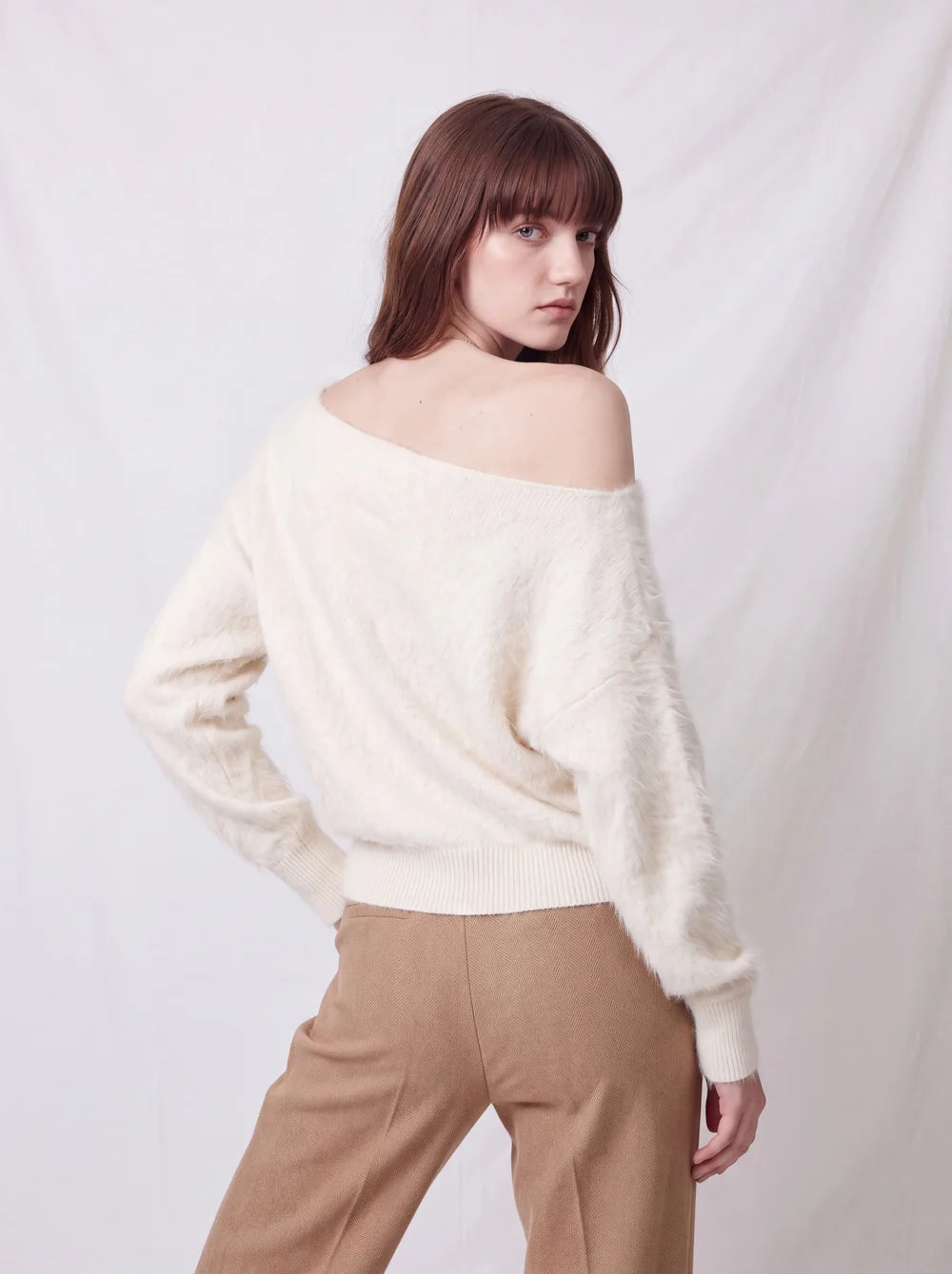LARA | Jersey de Punto Efecto Pelo