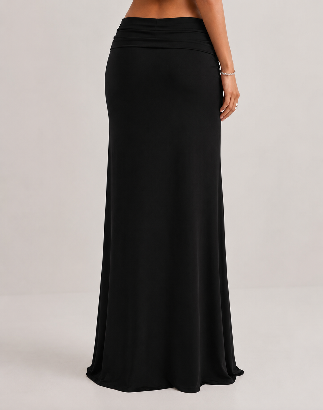 LAIA | Falda Maxi Elegante Fruncida