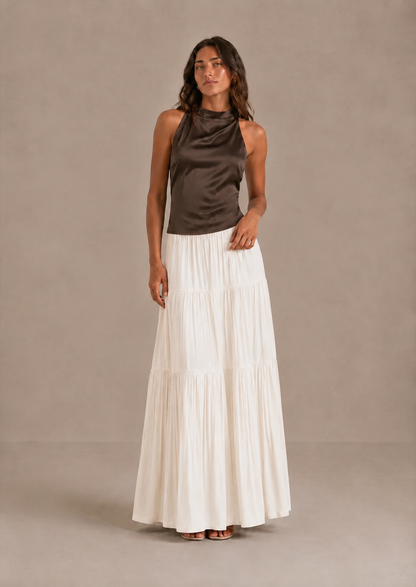AMELIA | Falda Maxi Fluida