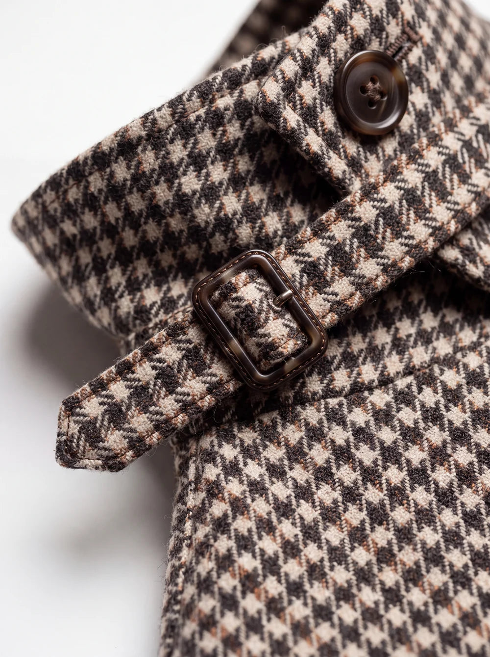 SOFIA | Chaqueta de Cuadros de Corte Elegante