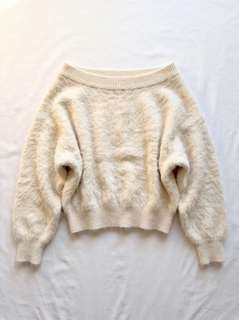 LARA | Jersey de Punto Efecto Pelo