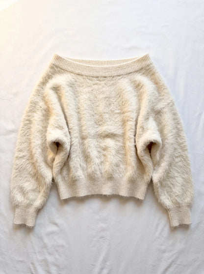 LARA | Jersey de Punto Efecto Pelo