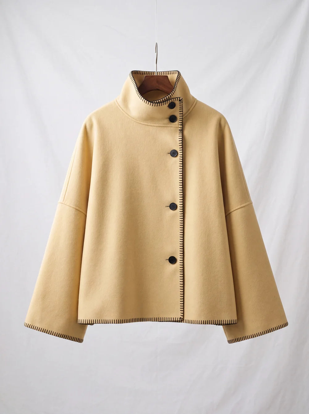 LIVIA | Chaqueta de Abrigo con Cuello Alto