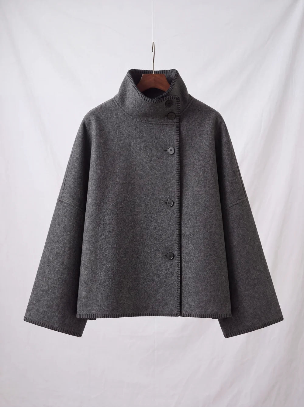 LIVIA | Chaqueta de Abrigo con Cuello Alto