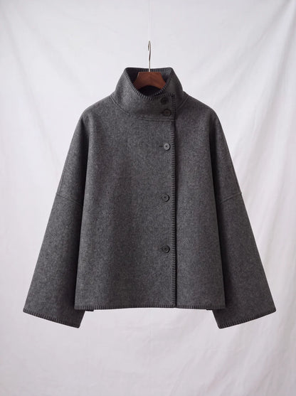 LIVIA | Chaqueta de Abrigo con Cuello Alto