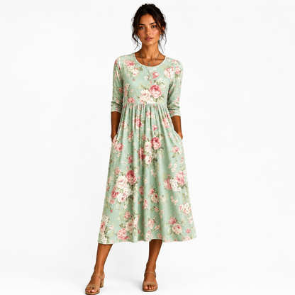 AITANA | Vestido vintage con Estampado Floral