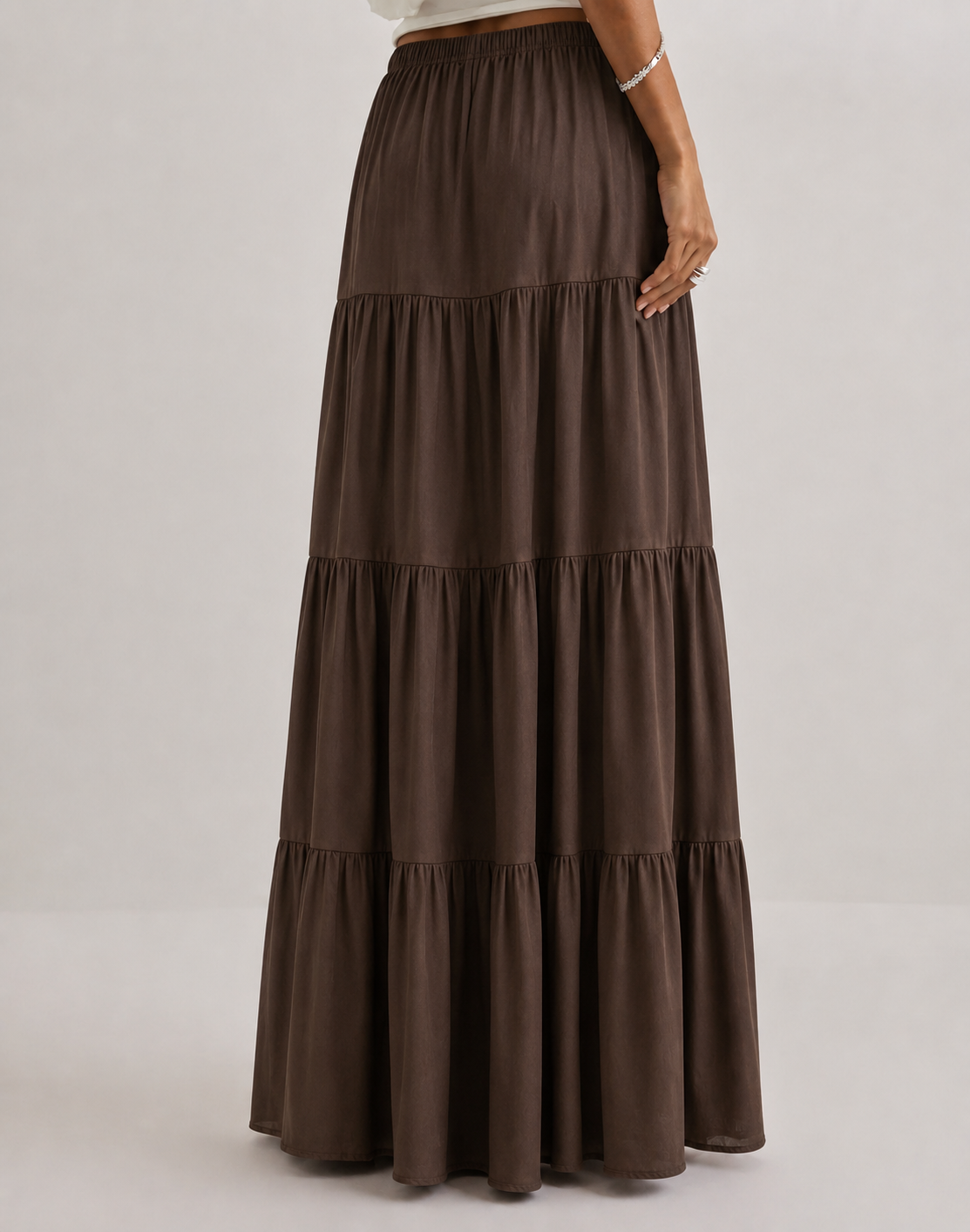 AMELIA | Falda Maxi Fluida