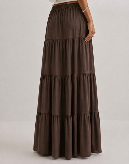 AMELIA | Falda Maxi Fluida
