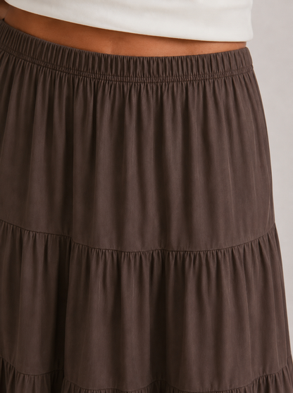 AMELIA | Falda Maxi Fluida