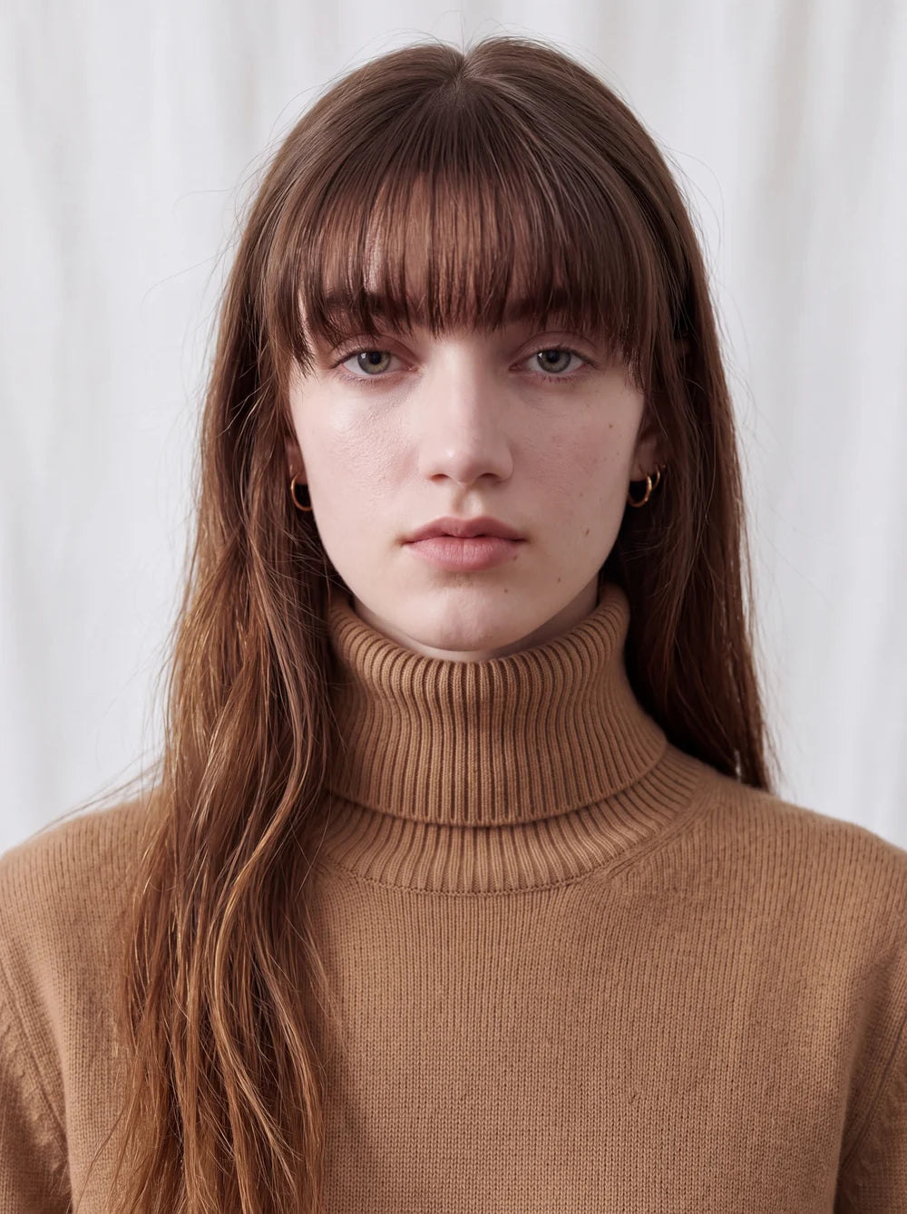 GRETA | Jersey de Punto de Cuello Alto