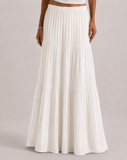 AMELIA | Falda Maxi Fluida
