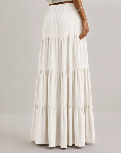 AMELIA | Falda Maxi Fluida