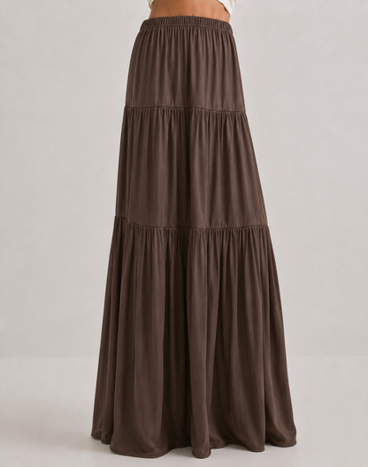 AMELIA | Falda Maxi Fluida