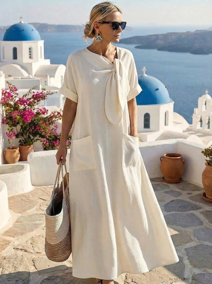 MAIA | Vestido elegante con bolsillos