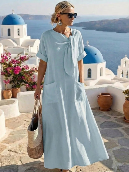 MAIA | Vestido elegante con bolsillos