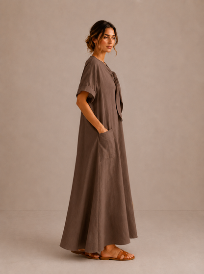 MAIA | Vestido elegante con bolsillos